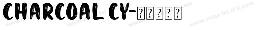 Charcoal CY字体转换
